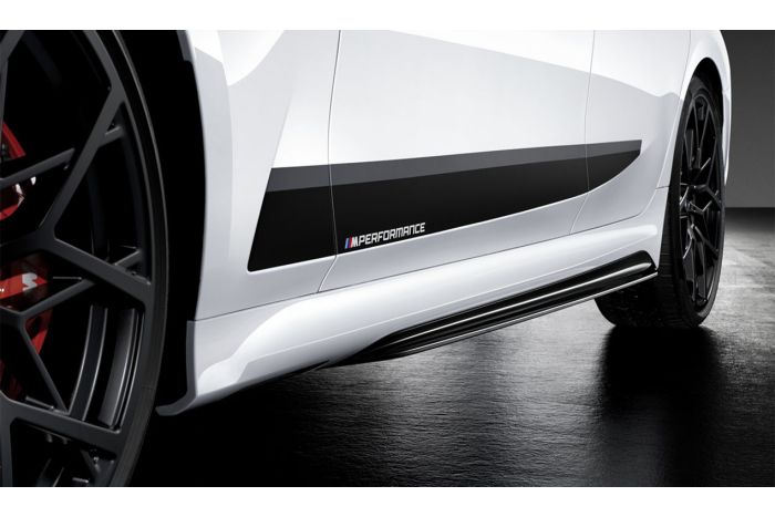 BMW Genuine M Performance Gloss Black Side Skirt Extensions for G20 G21