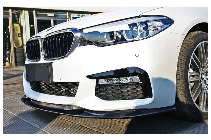 MStyle Carbon Fibre Front Splitter for G30 BMW 5 Series 