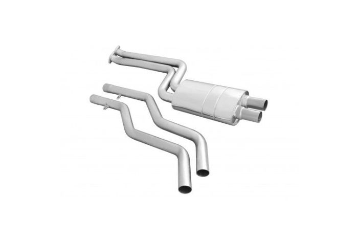 Z4 E89 Eisenmann Performance Exhaust with 2 x 76 mm tailpipes for 20i and 28i models